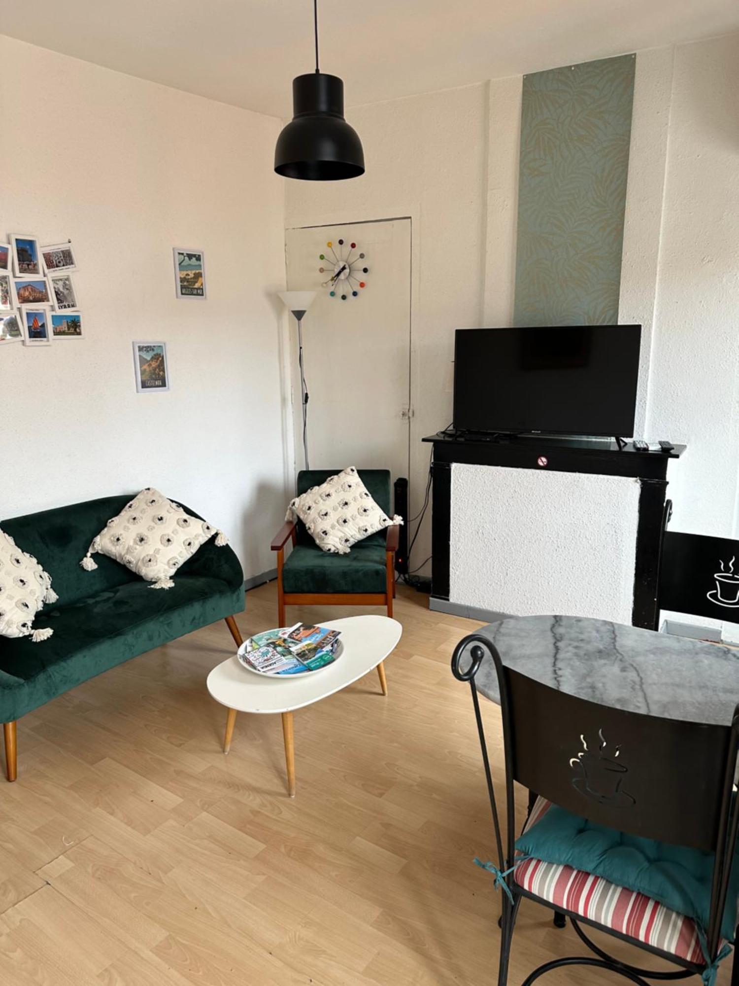 Appartement Climatise La Gallinette แปร์ปินญอง ภายนอก รูปภาพ